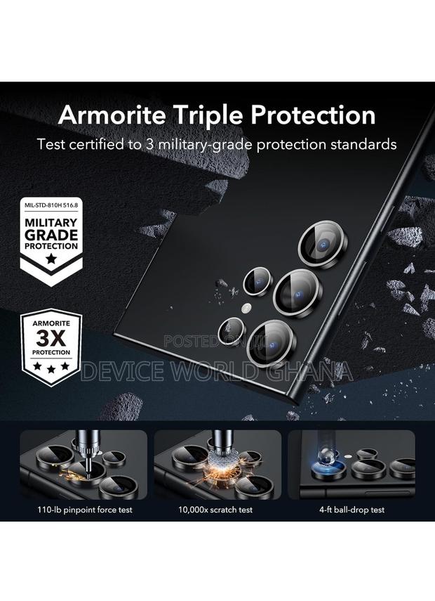 Camera Lens Protector (Rings) for Samsung S26ultra S25u S24u S23u S22u · Photo 5