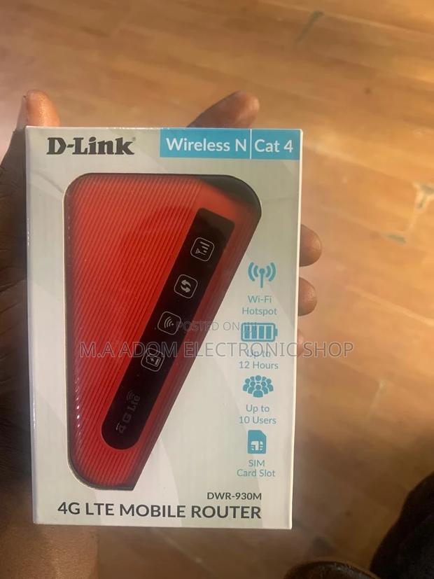 Dlink DWR-930M 4g/Lte Mobile Router · Photo 1