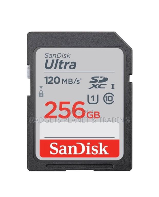 Sandisk 256gb Ultra 140mb/S Uhs-I SDXC Memory Card Class 10 · Photo 1