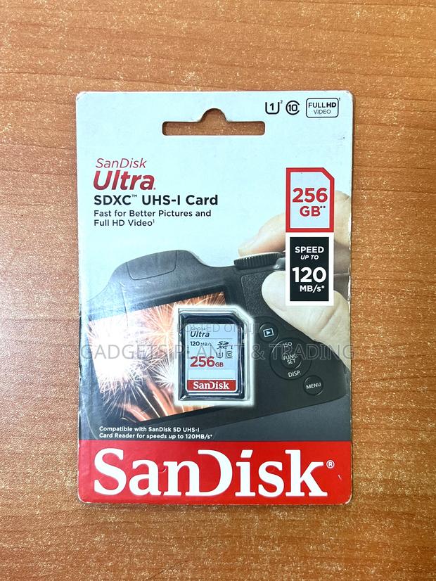 Sandisk 256gb Ultra 140mb/S Uhs-I SDXC Memory Card Class 10 · Photo 2