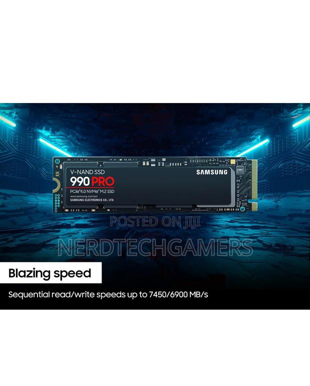 Samsung 990 Pro SSD 4tb Pcie 4.0 M.2 2280 Internal SSD · Photo 3