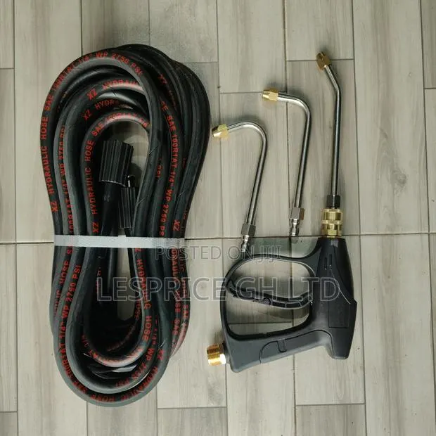 Topmost Top Quality 10mm Pressure Hose With Gun and Nozzle · Photo 1