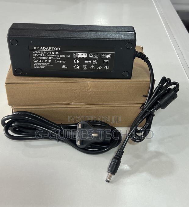 12V 10A AC Adapter, 12V / 10A CCTV Camera Adapter · Photo 1