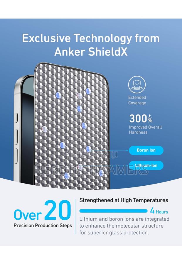 Anker Easy Fit HD Screen Protector, for iPhone 16 Pro Max · Photo 7
