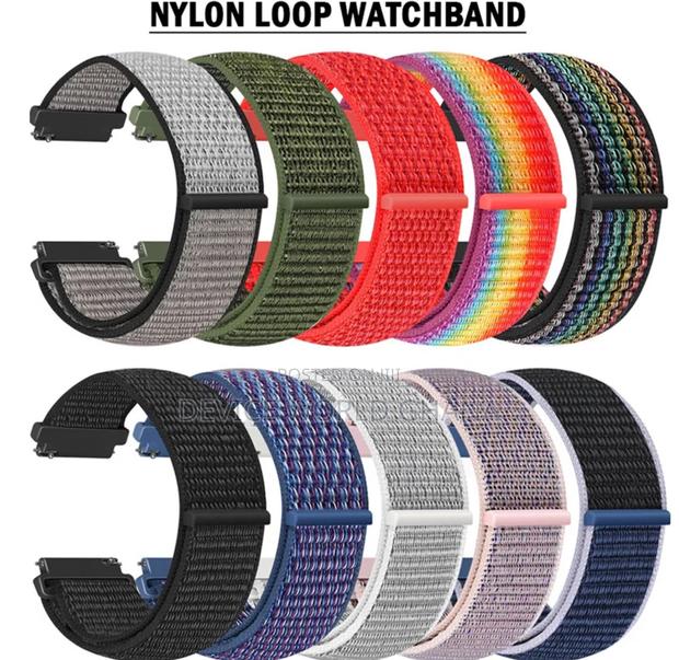 Nylon Crested Strap for Samsung Watch Huawei Oriamo Etc · Photo 3