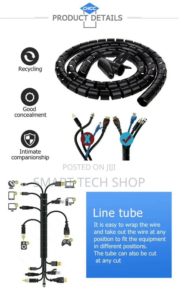 Spiral Cable Management · Photo 1