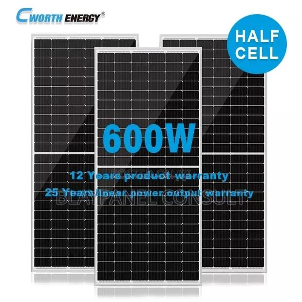 600w Mono Half Cell Panel · Photo 1