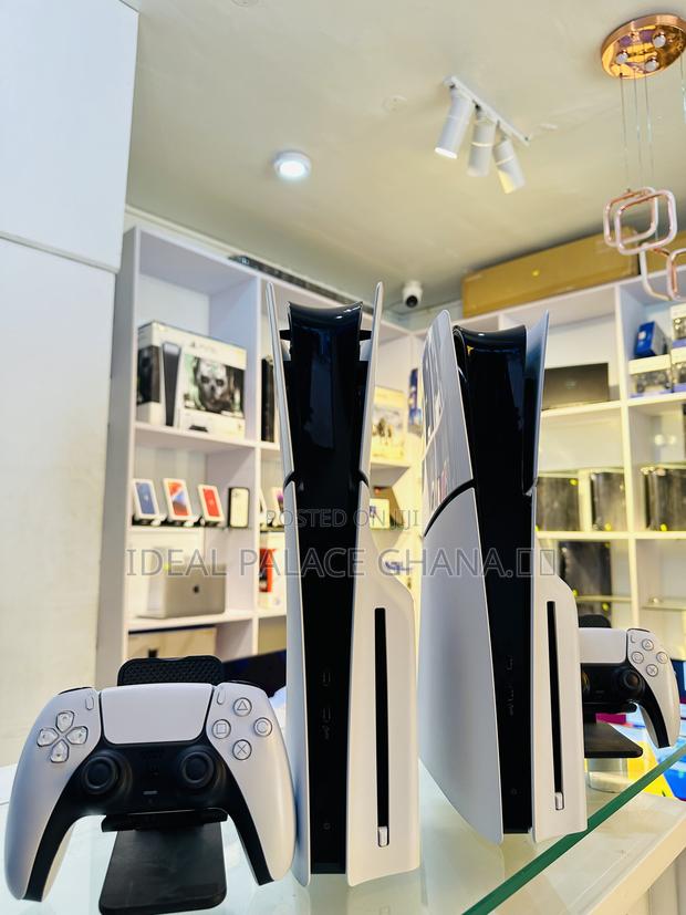 Used Ps5 Slim With 5 Latest Games at Ideal Palace · Photo 3