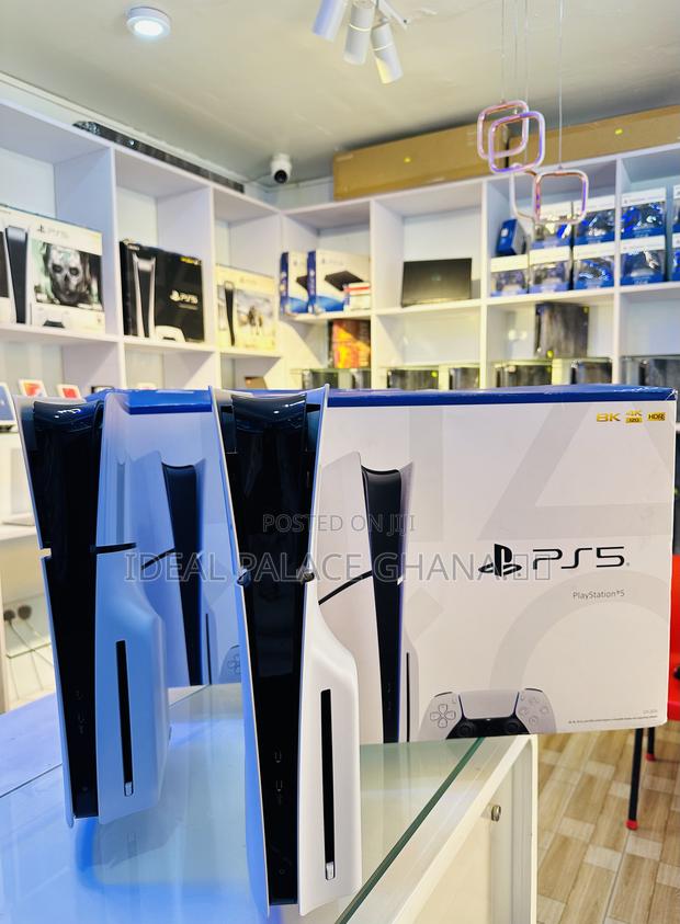 Pre Own New Ps5 Slim With 5 Latest Games at Ideal Palace · Photo 3