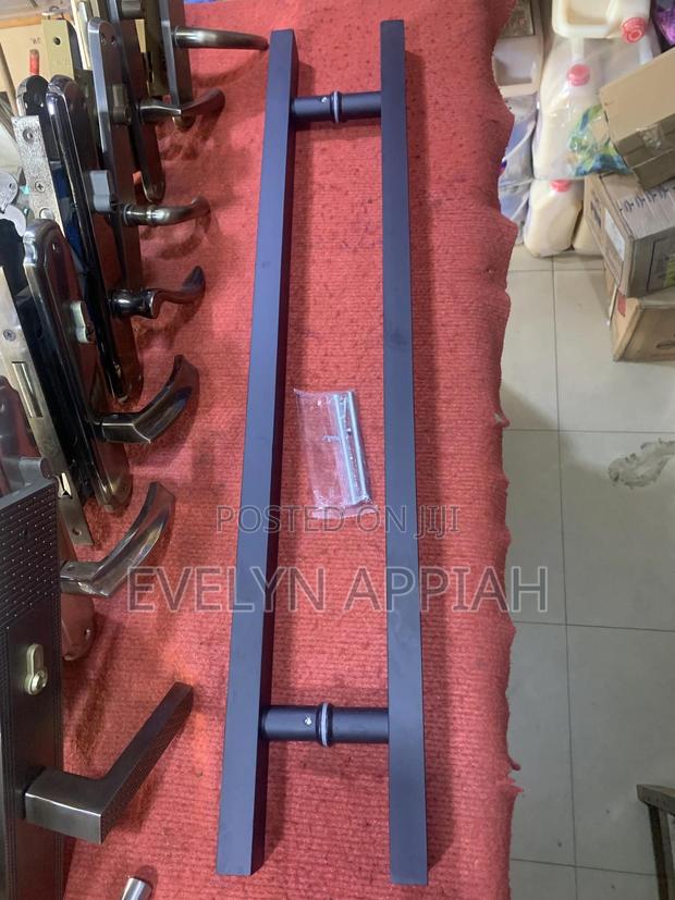 Black Stainless Steel 2ft Pull Handles (Heavy) · Photo 2