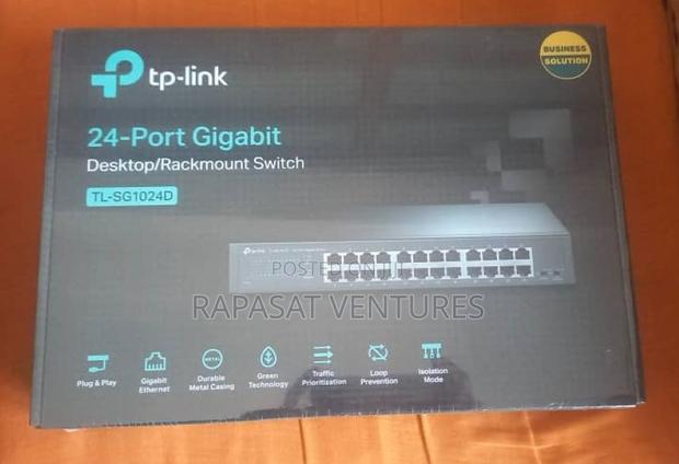 Tp-Link 24-Port Gigabit Ethernet Unmanaged Switch · Photo 1
