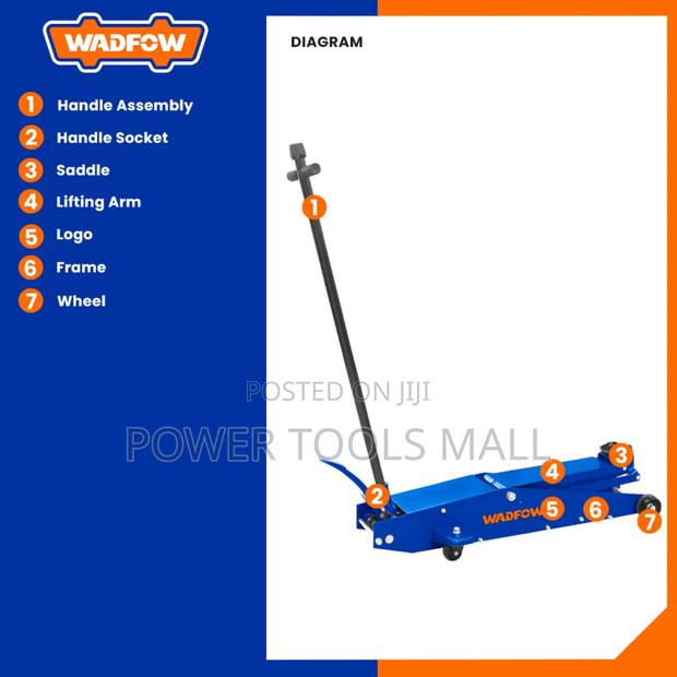 Hydraulic Long Floor Jack 2ton · Photo 1