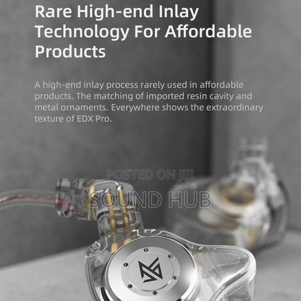 Kz Edx Pro in-Ear Stage Monitor Wired Headphone · Photo 3