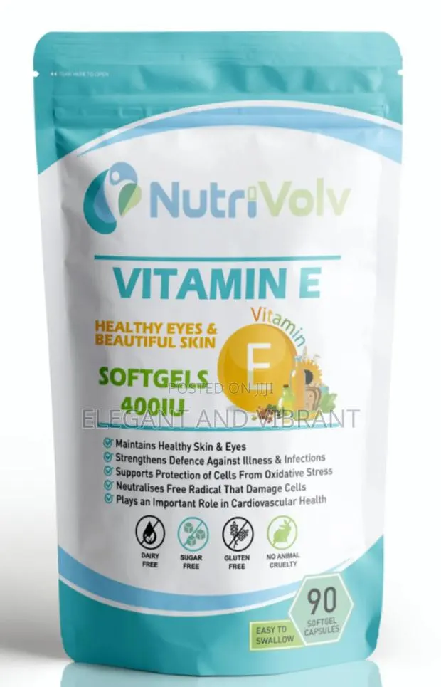 Vitamin E 400iu -Skincare,Wrinkles,Antioxidant, Immune Boost · Photo 1
