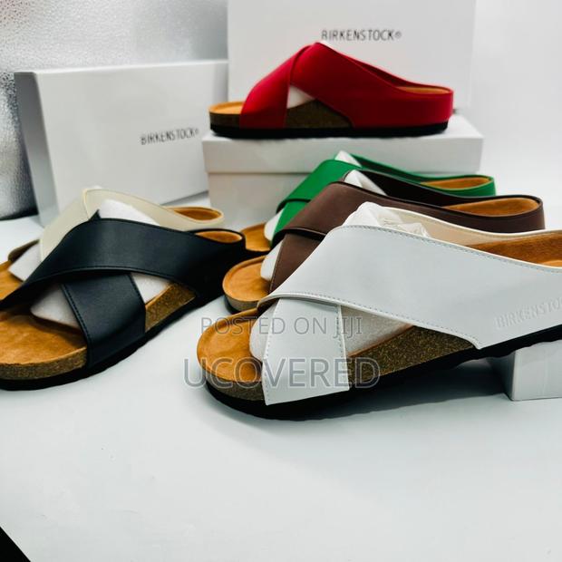 Birkenstock Leather Slippers · Photo 2