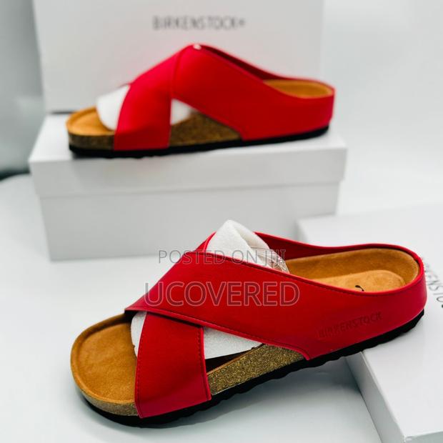 Birkenstock Leather Slippers · Photo 4