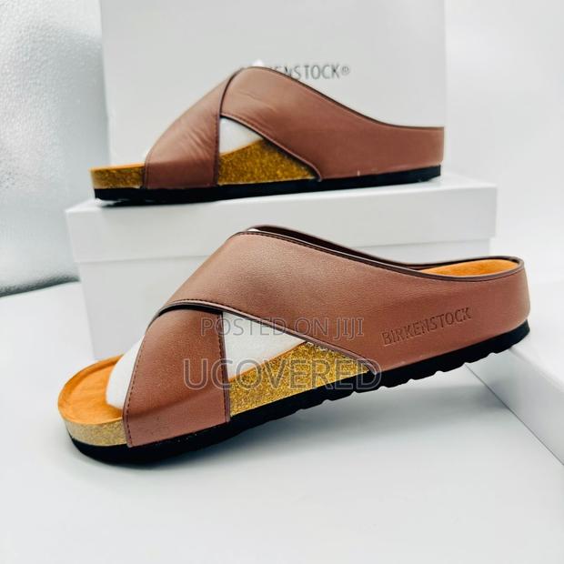 Birkenstock Leather Slippers · Photo 5