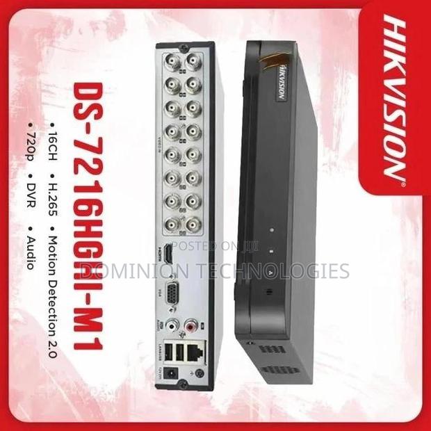 Hikvision Ds-7216hghi-M1 16-Ch 1u H.265 DVR · Photo 1