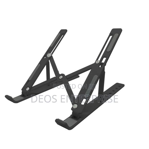 Metallic Laptop Stand · Photo 1