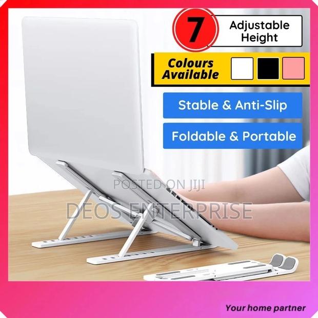 Aluminum Portable Laptop Stand for Desk · Photo 1