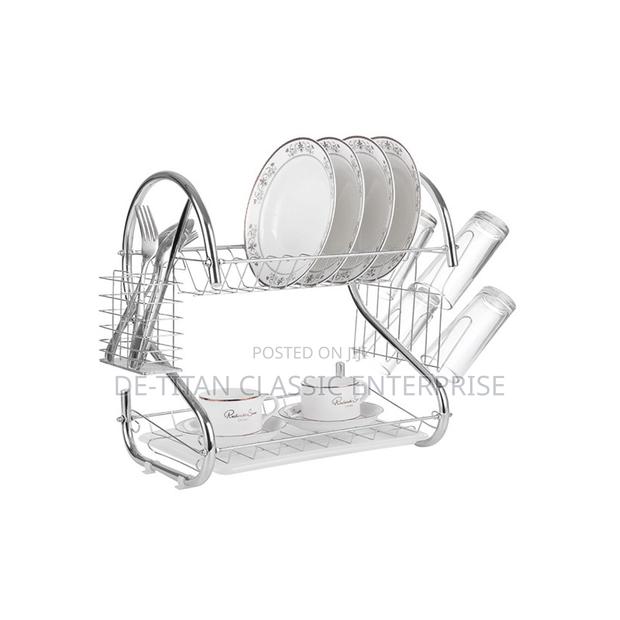 Durable Dourable Layer Dish/Plate Rack - Silver · Photo 6