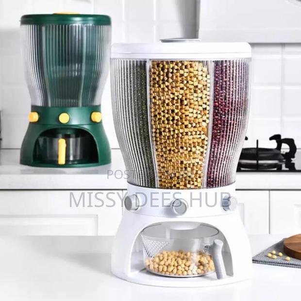 4-Grid Cereal Dispenser · Photo 1