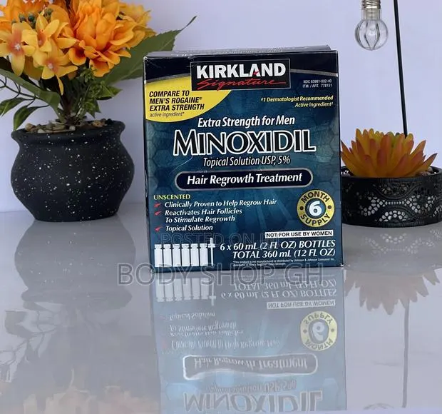 Kirkland Minoxidil Hairline and Baldness Treatment/ Full Box · Photo 1