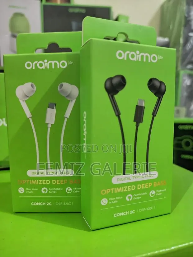 Oraimo Conch 2c Type-C in-Ear Wired Earphone · Photo 1