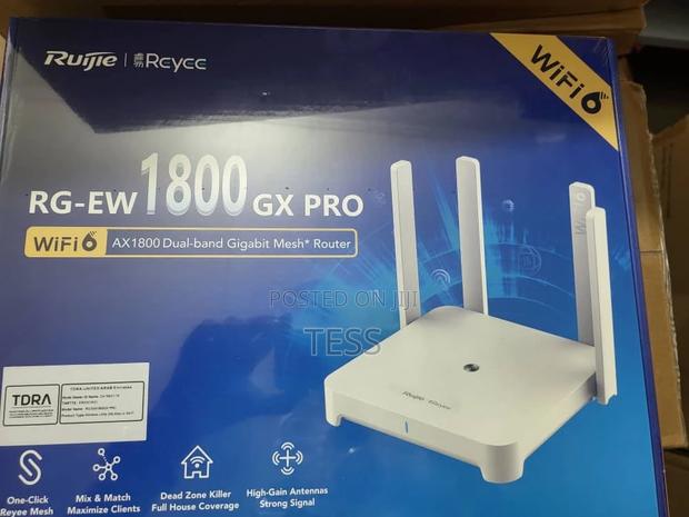 Ruijie Dual Band Wifi6 1800mbps Gigabit Mesh Rg-Ew1800gx Pro · Photo 1