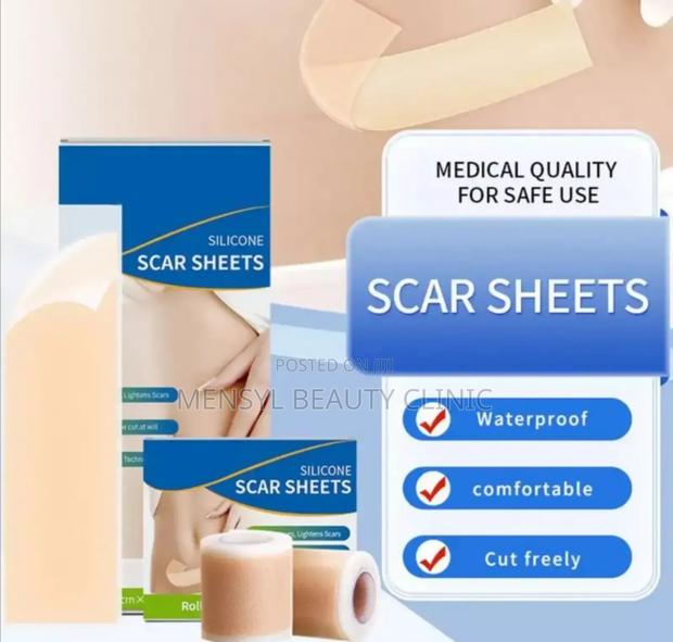 Medical Silicone Scar Reusable Sheet. For Cs, Keloid Surgery · Photo 2