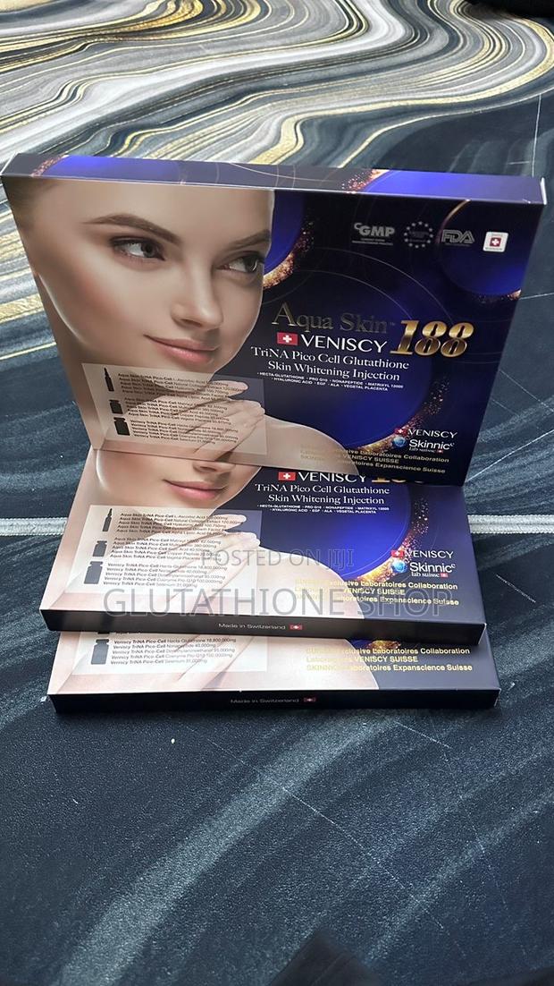 Aqua Skin Veniscy 188 Skin Whitening Injection Vitamins · Photo 1