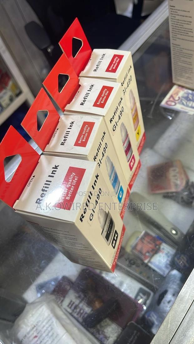 Gi-490 Bottled Ink Canon Pixma G1400 G1410 G1411 G2400 G2410 G2411 · Photo 1