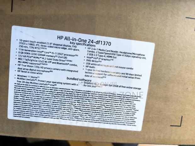 New Desktop Computer HP AiO 24 8GB Intel Core i5 SSD 512GB · Photo 6