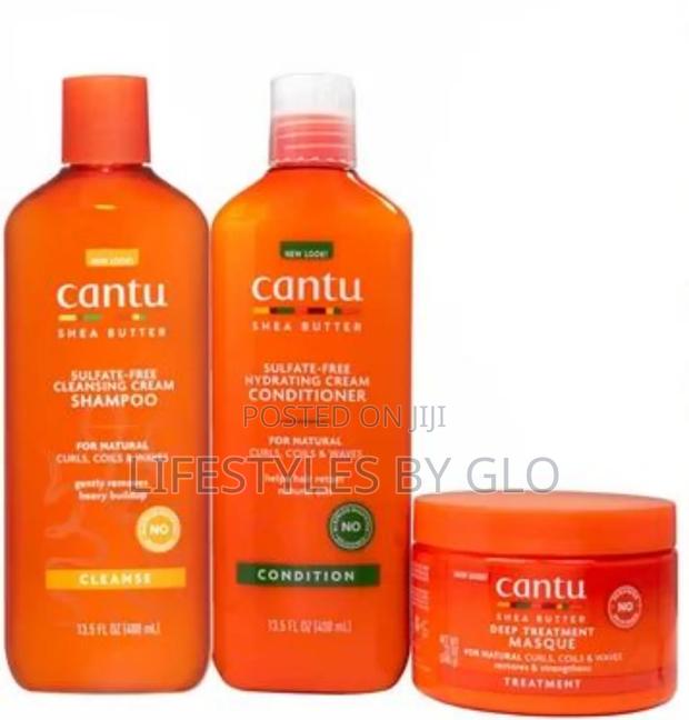 Cantu Shea Butter Natural Hair Sulfate-Free Shampoo 3 Set · Photo 1