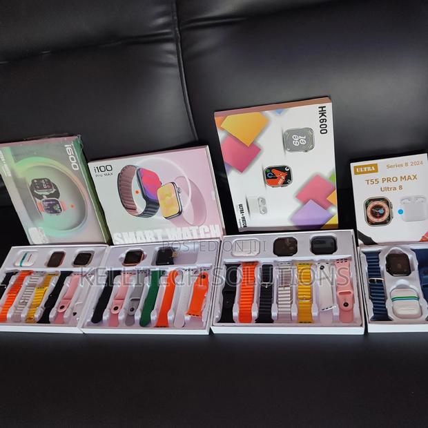 2024 Double Series Smart Watches With Free Straps, · Photo 1
