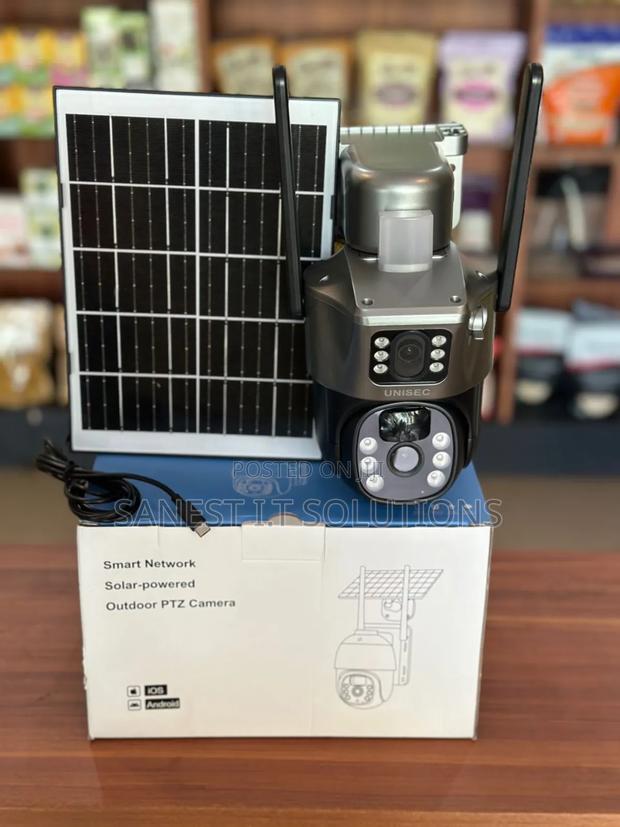 Solar Camera With Dual Lens With Alarm 4g · Photo 3