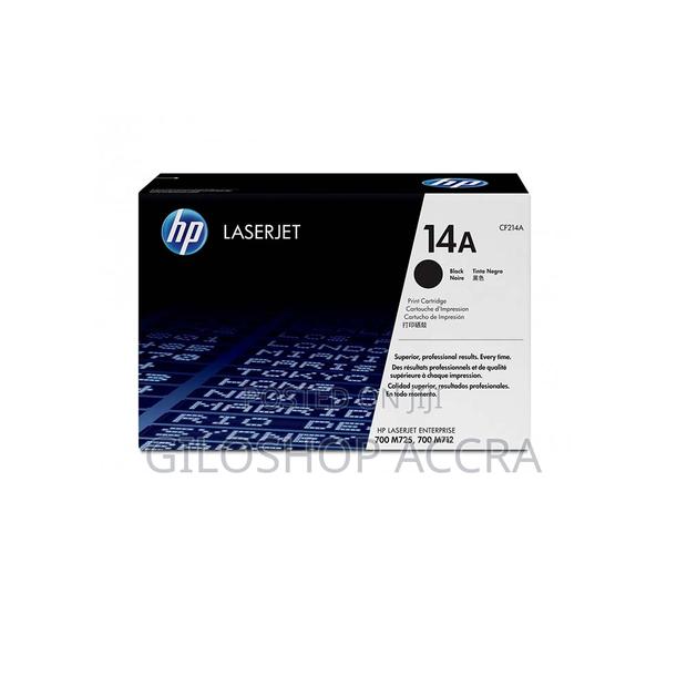 HP 14A Black Original Laserjet Toner Cartridge, CF214A · Photo 1