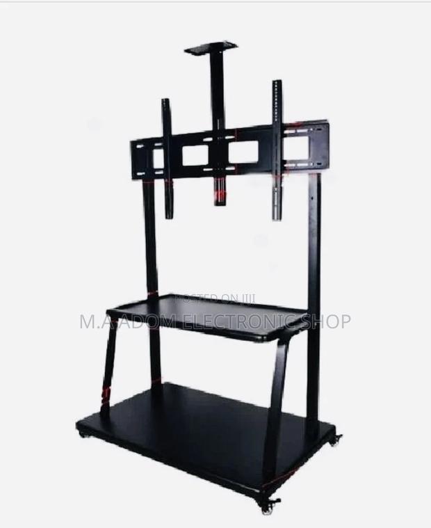 TV Stand Mount W/ Wheels| 60-100′′ Screens [MCR-2100] · Photo 1