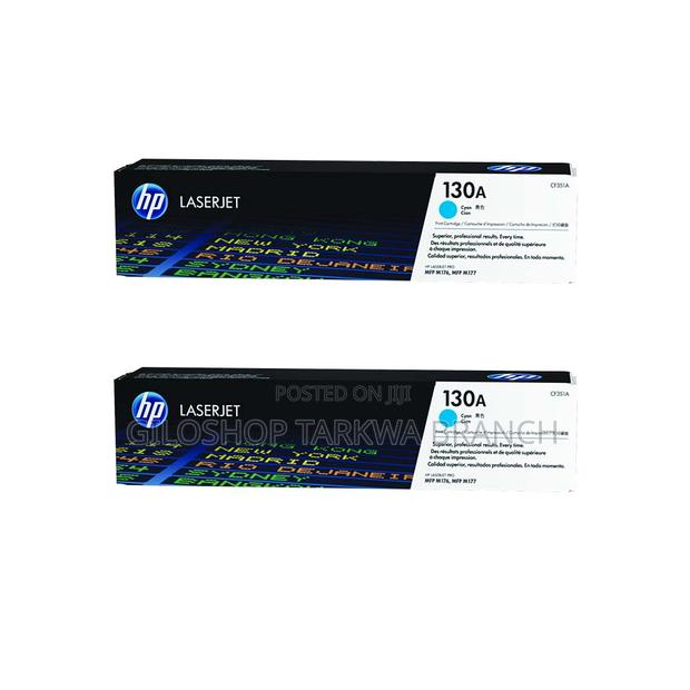 Hp 130a Cyan Original Laserjet Toner Cartridge, Cf351a · Photo 1