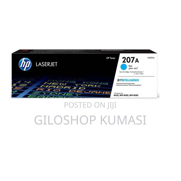 HP 207A Cyan Laserjet Toner Cartridge · Photo 1
