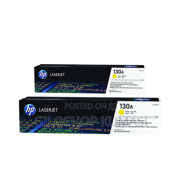 HP 130A Yellow Original Laserjet Toner Cartridge, CF352A Vi · Photo 1