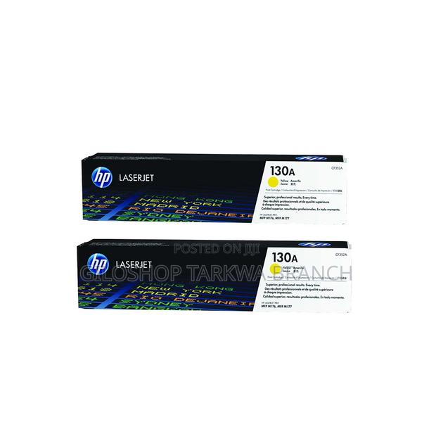 Hp 130a Yellow Original Laserjet Toner Cartridge, Cf352a · Photo 1