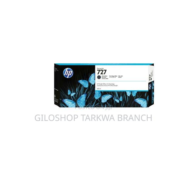 HP 727 300-Ml Matte Black Designjet Ink Cartridge, C1Q12A · Photo 1