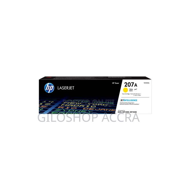 Hp 207a Yellow Laserjet Toner Cartridge · Photo 1