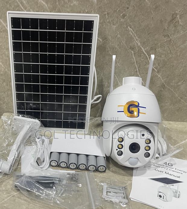 4G Universal Solar Camera 5MP Ultra Ubox App 2way Audio