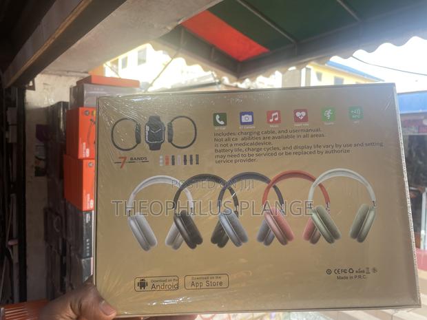 Big 9 Series Ultra Smart Watch Headset With 7straps · Photo 3