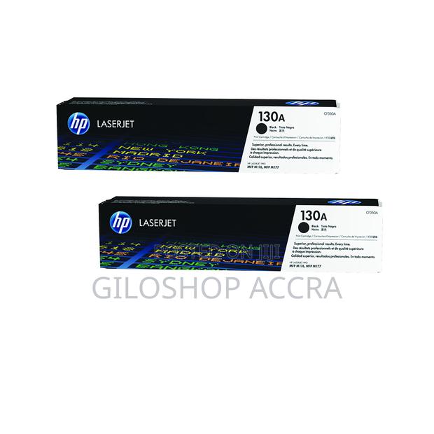 Hp 130a Black Original Laserjet Toner Cartridge, Cf350a · Photo 1
