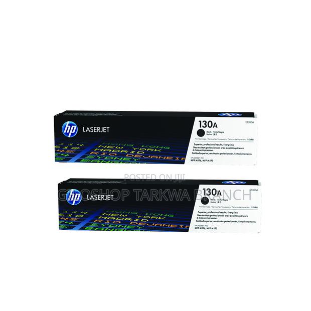Hp 130a Black Original Laserjet Toner Cartridge, Cf350a · Photo 1