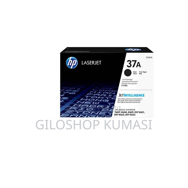 HP 37A Black Original Laserjet Toner Cartridge, CF237A · Photo 1