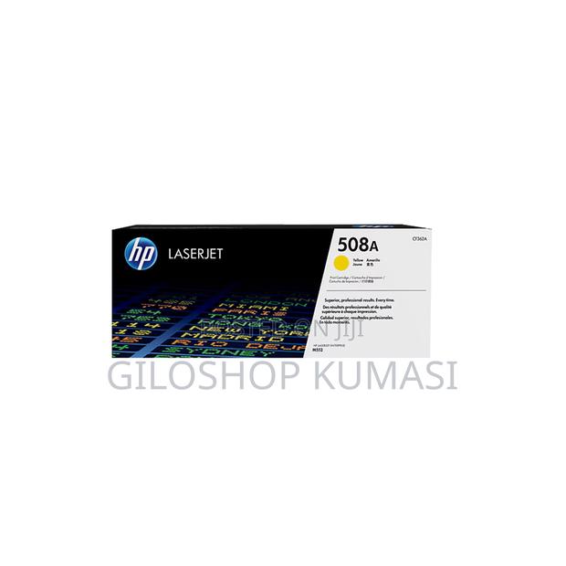 HP 508A Yellow Original Laserjet Toner Cartridge, CF362A · Photo 1